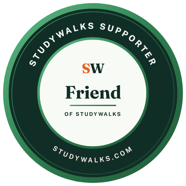 Friend of StudyWalks badge