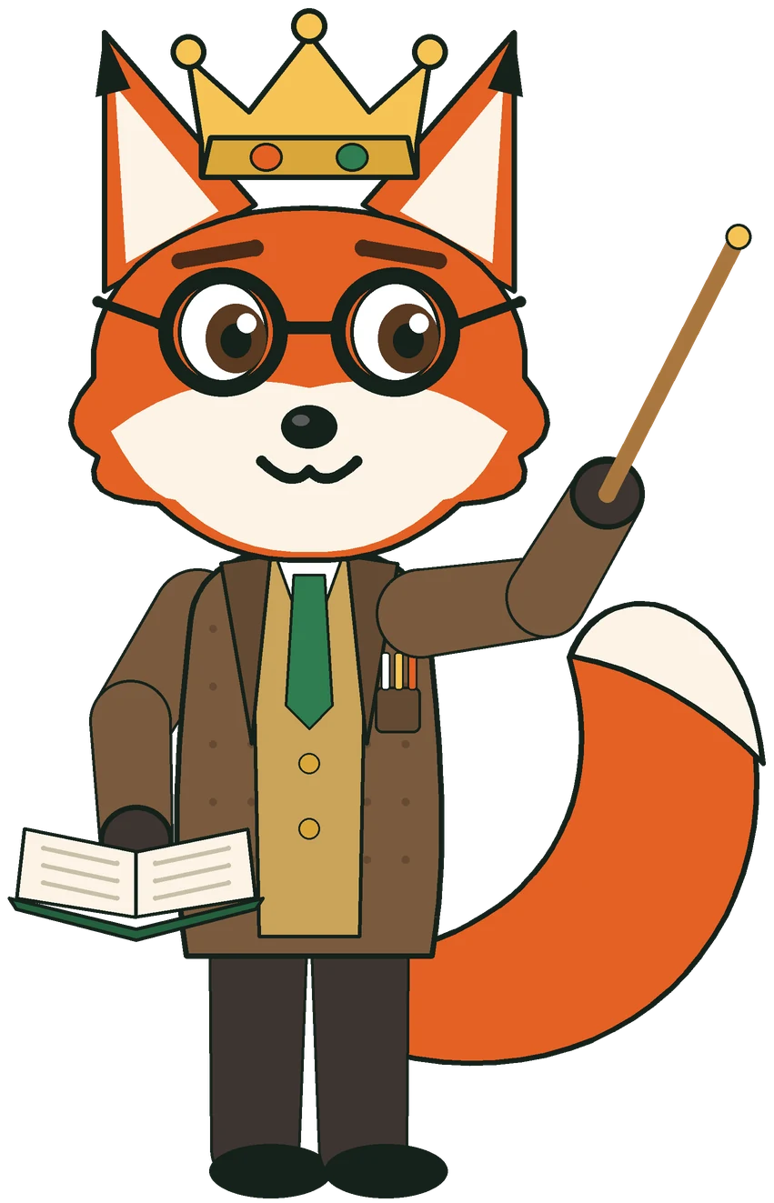 Professor Rex, the StudyWalks fox, welcoming you to the course list